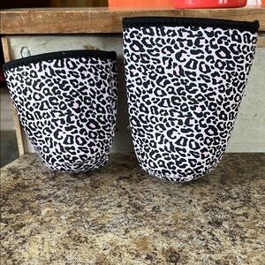 Pink Leopard Java Socks